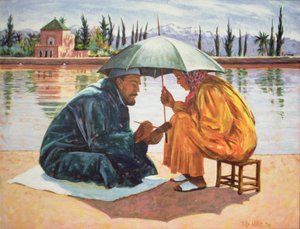 El escriba, Marruecos, 1996 de Tilly Willis